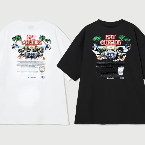 カップヌードル×Columbia Tシャツ（5pt）