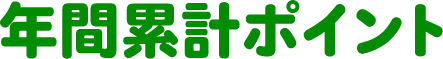 年間累計ポイント