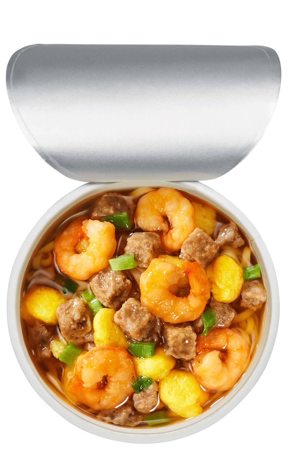 カップヌードルの裏側