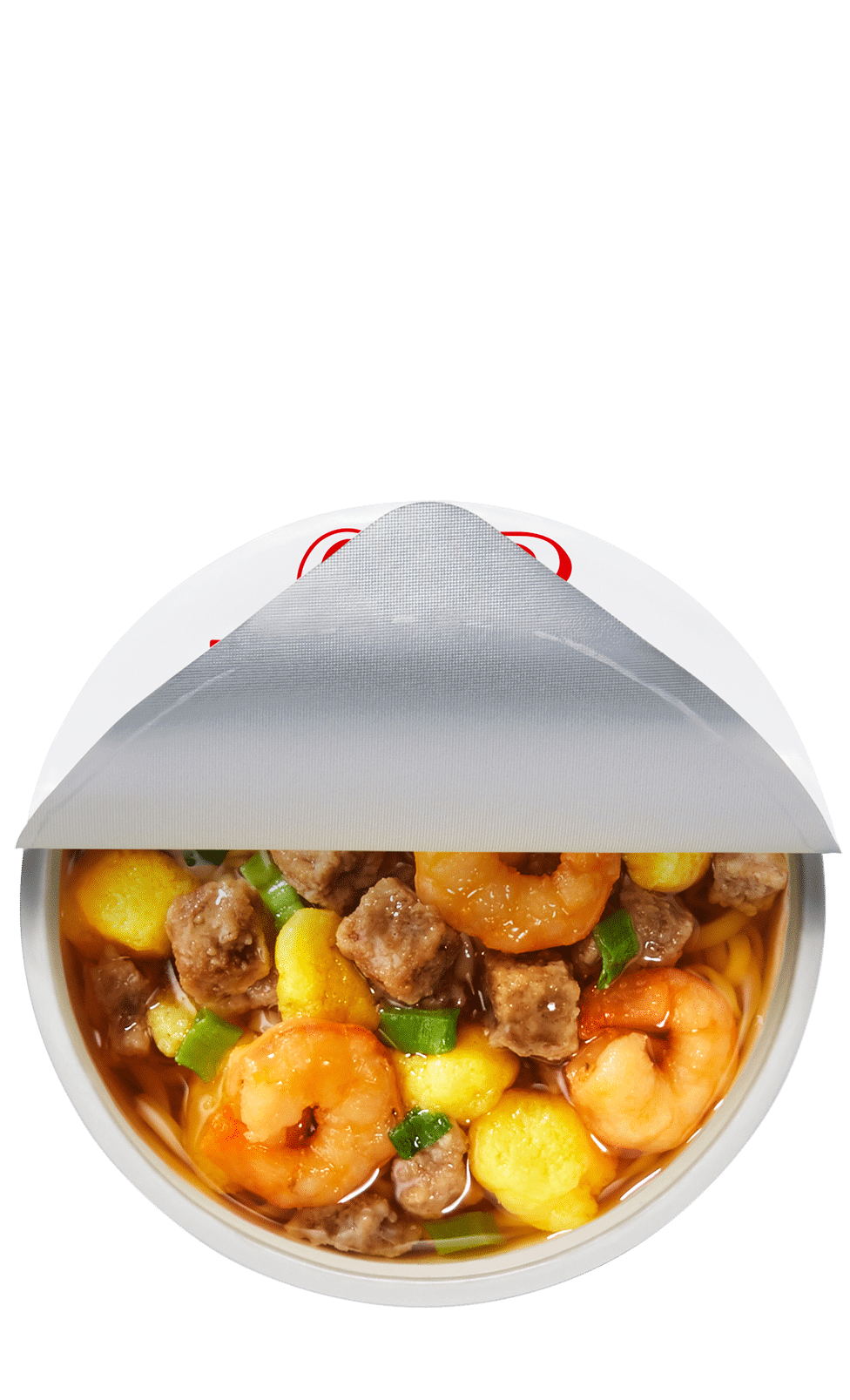 カップヌードルの裏側