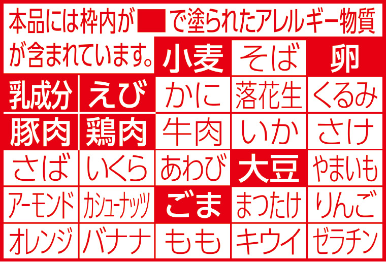 アレルギー